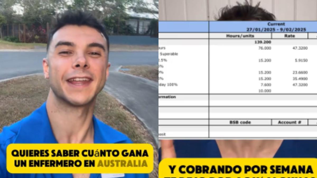 Álex, enfermero en Australia