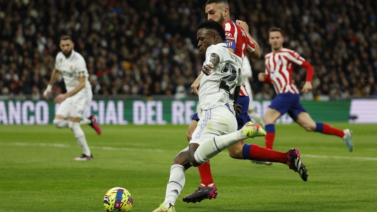 Koke prefiere "no hablar" sobre Vinicius porque "luego me dicen cosas que ni yo ni mi familia nos merecemos"