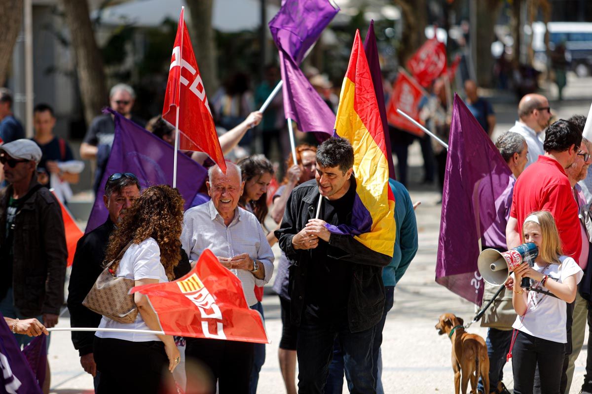 Manifestación del Día del Trabajo en Ibiza