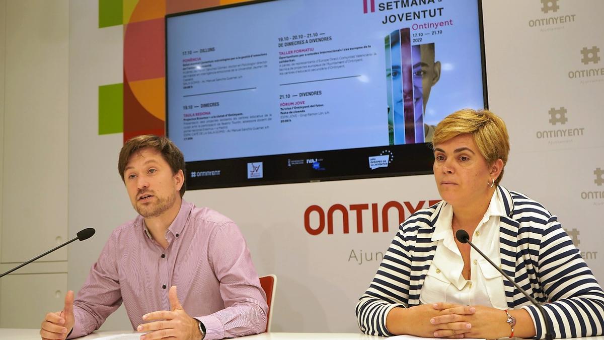 Presentación de la II Setmana de la Joventut a Ontinyent.