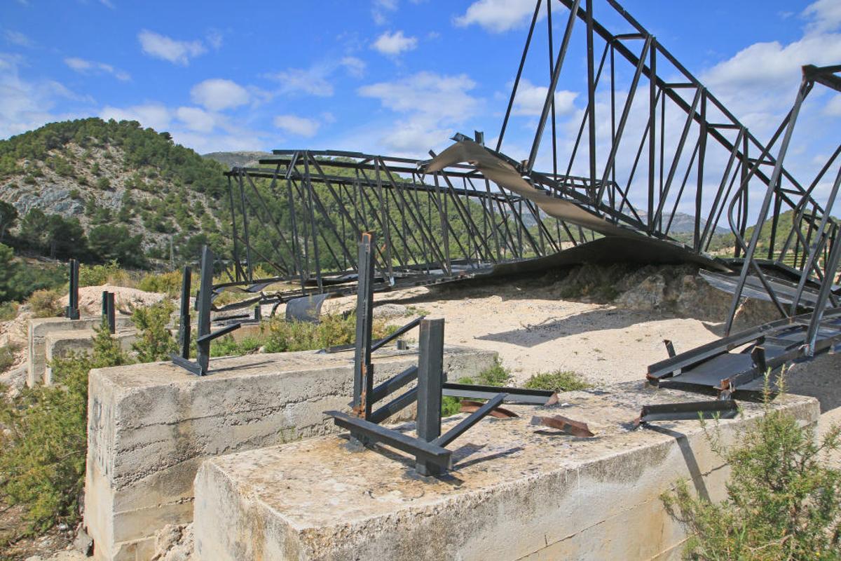 Sabotaje al toro de Osborne en Tavernes de la Valldigna
