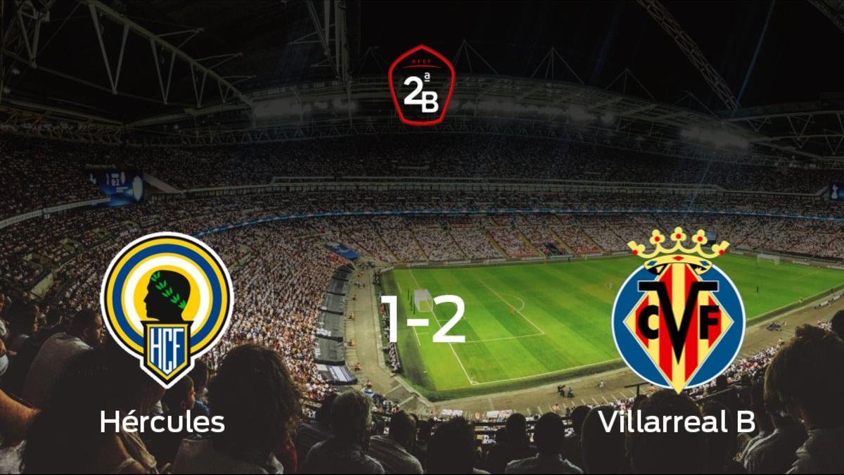 El Villarreal B gana 1-2 en casa del Hércules