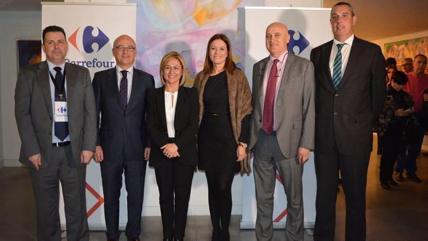 López, Hernández, Capilla, Moreno y Prado, en la presentación de ayer.