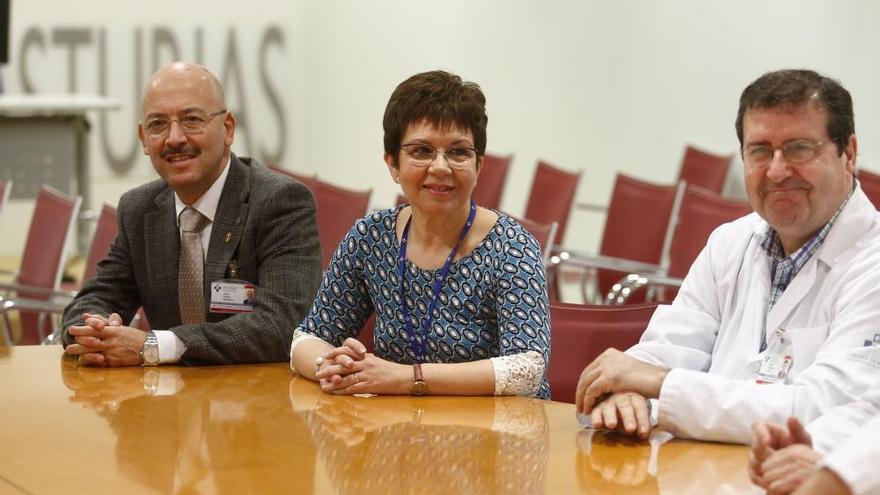 Nuevo equipo directivo del HUCA