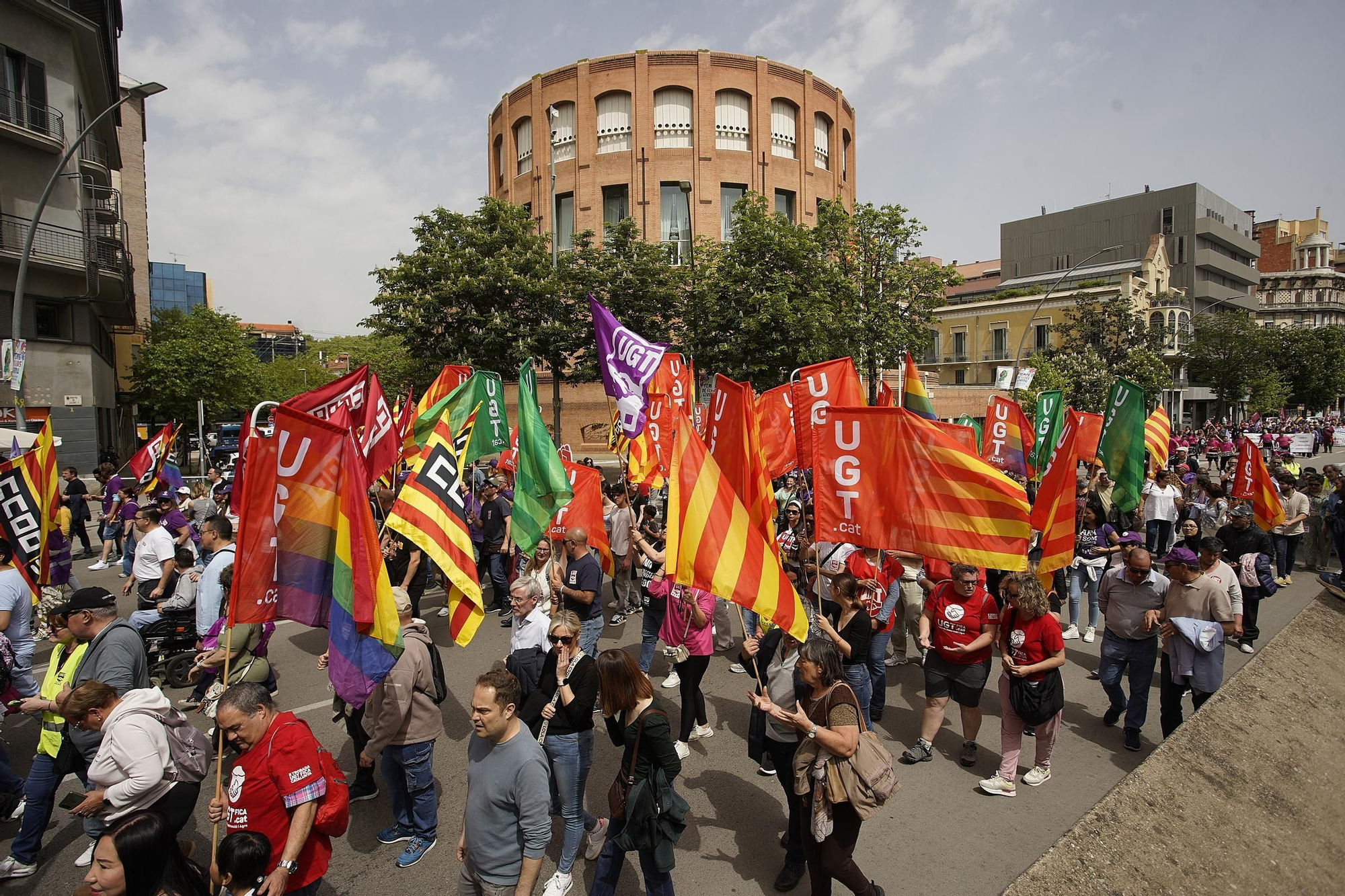 El sindicalisme gironí reclama reduir la jornada i fenar els accidents laborals