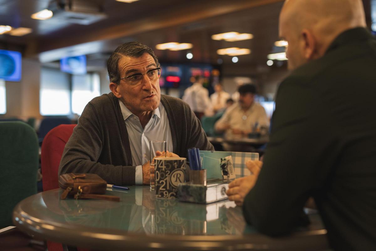 El compostelano Luis Zahera, en la segunda temporada de 'Clanes'.