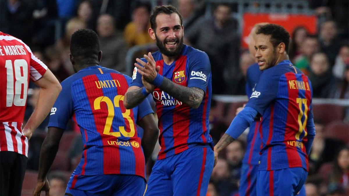 Las radios cantaron los tres goles del Barça