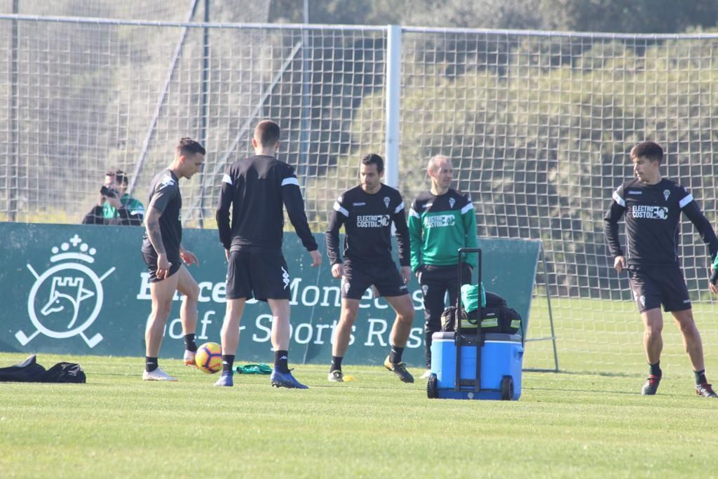 Última sesión de entrenamiento en Montecastillo