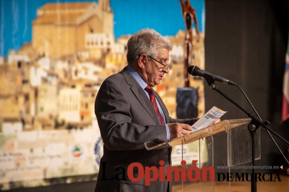 Gala de premios al Deporte murciano en Cehegín