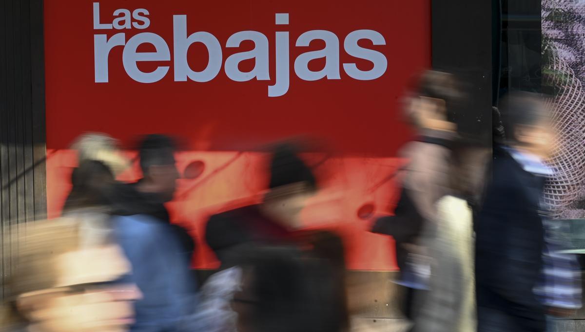 El comercio de Barcelona con rebajas adelantadas