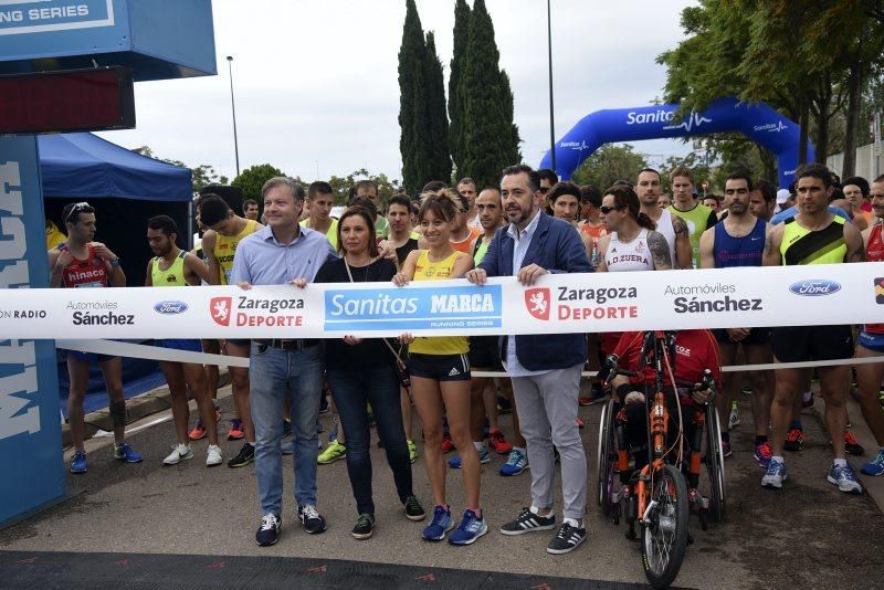 Carrera "Sanitas Marca Running Series" en Zaragoza