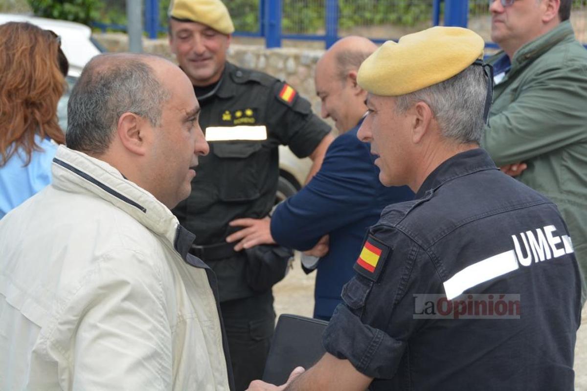 La Unidad Militar de Emergencias en Cieza