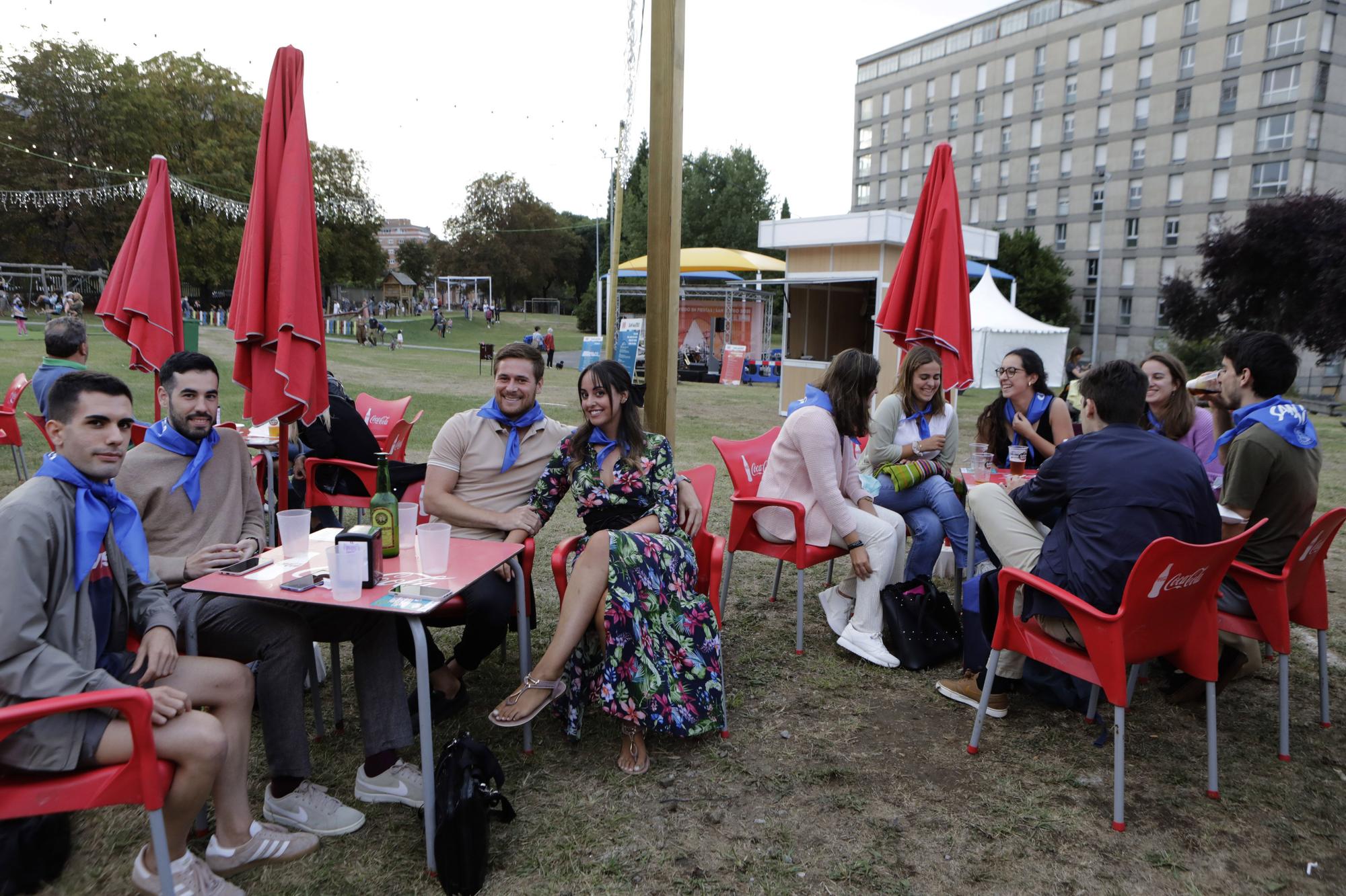 Ambiente en el primer día de San Mateo 2021