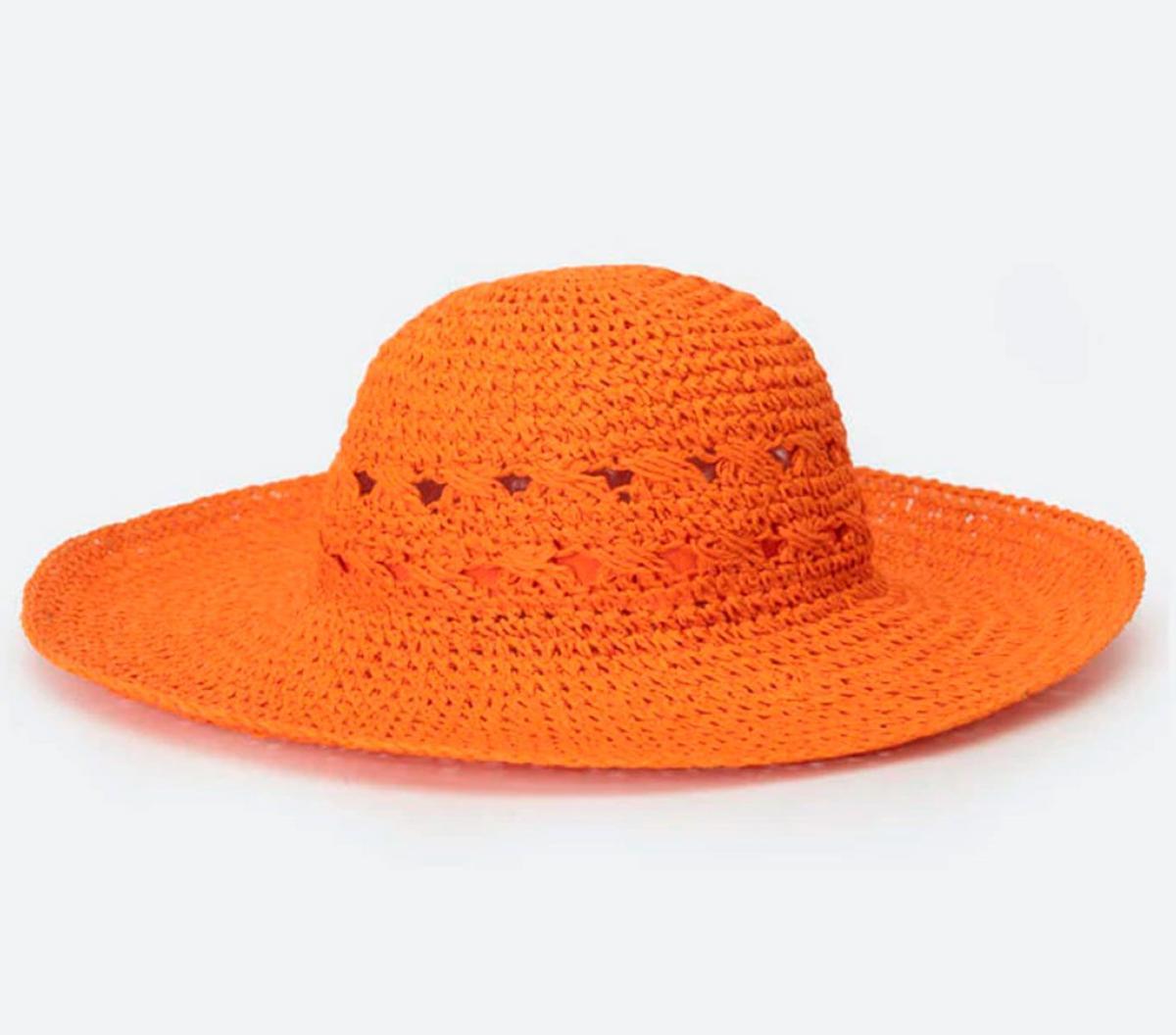 'Naranja vitamina': Sombrero de rafia