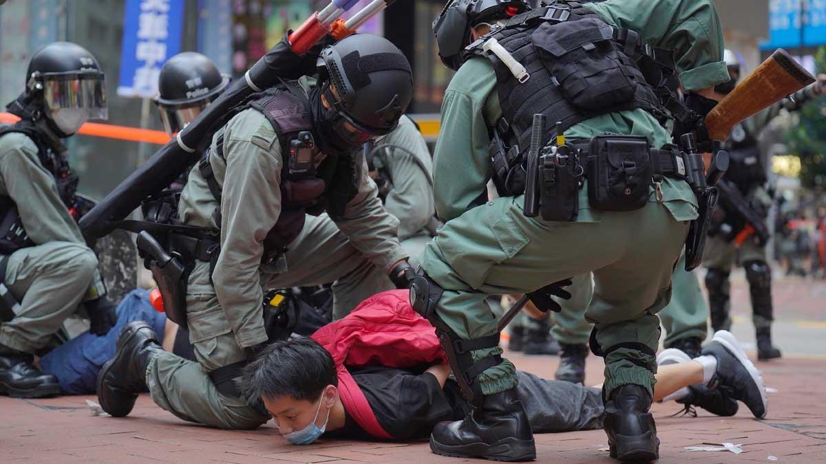 Al menos 15 detenidos en Hong Kong en el día en que se debate otra polémica ley.