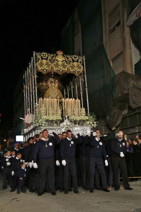 La Esperanza y el Cristo de la Caída protagonizaron el Encuentro en la Vía Doloresa de la Semana Santa de Torrevieja