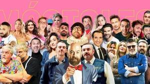 Los cómicos que participan en el certamen.