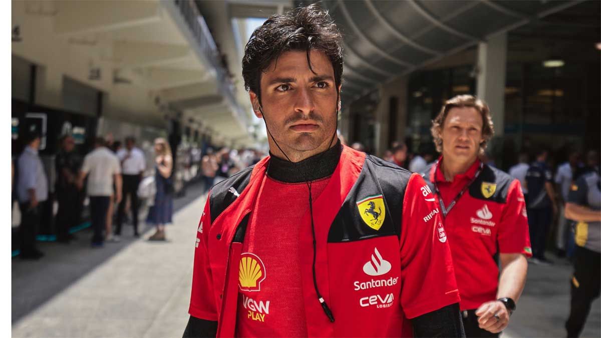 Carlos Sainz, dolido por los problemas de Ferrari en Miami