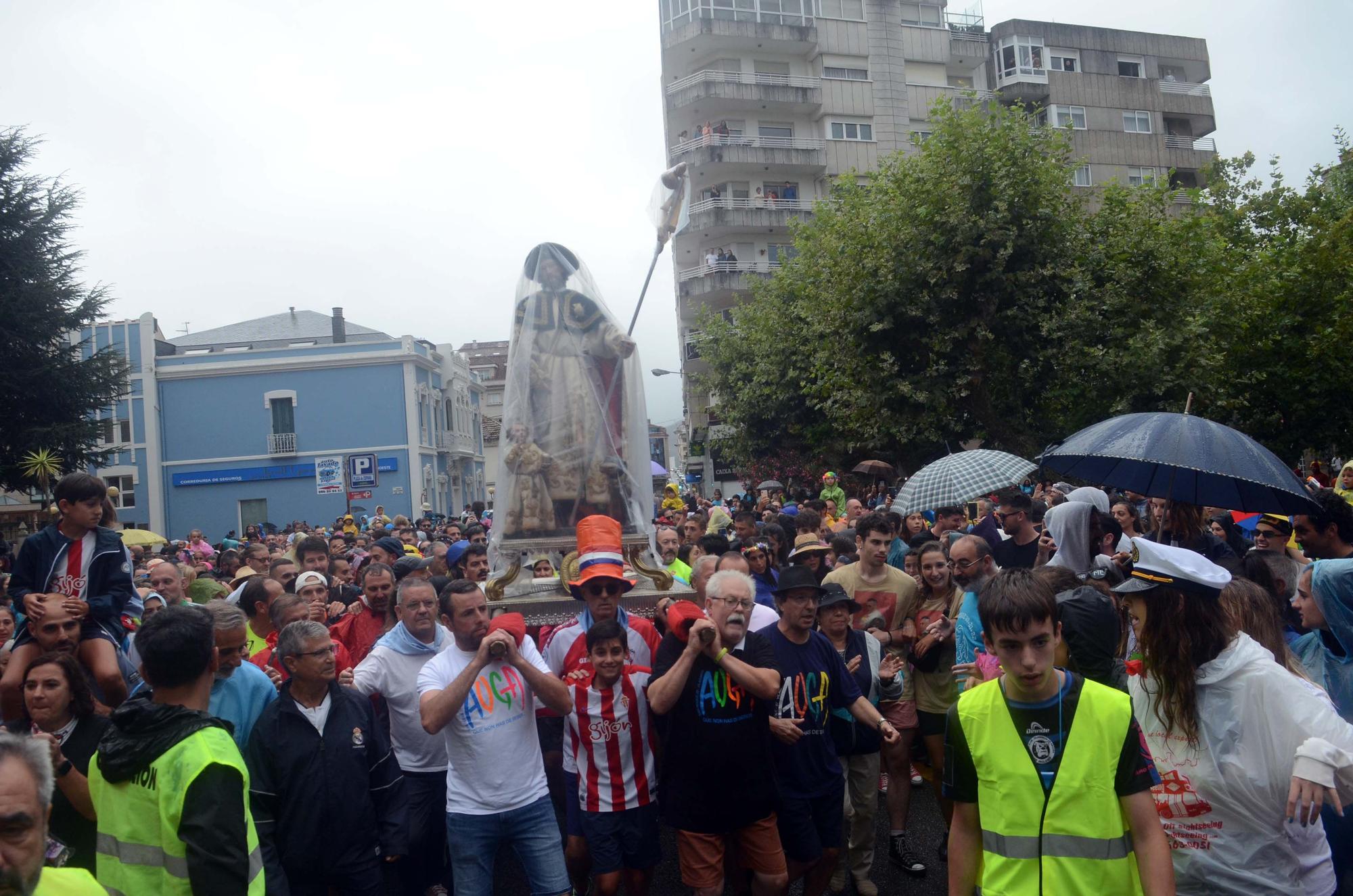 Las imágenes de la Festa do Auga más esperada de la historia