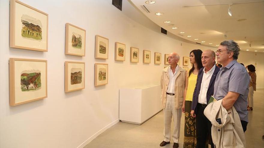 El Meiac clausura la exposición dedicada al pintor Ortega Muñoz