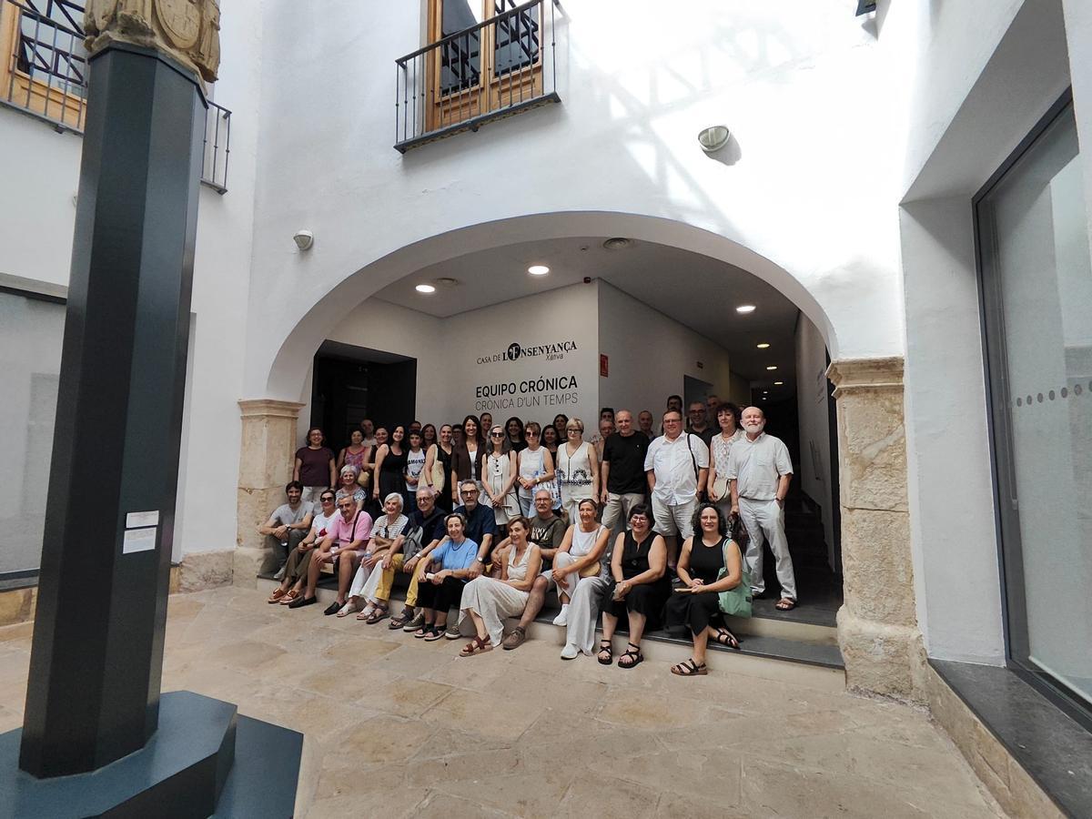 Visita guiada a la exposición.