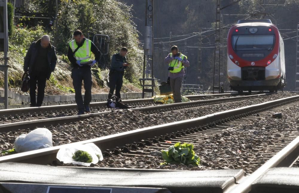 Fallece un hombre arrollado por el tren en Las Segadas