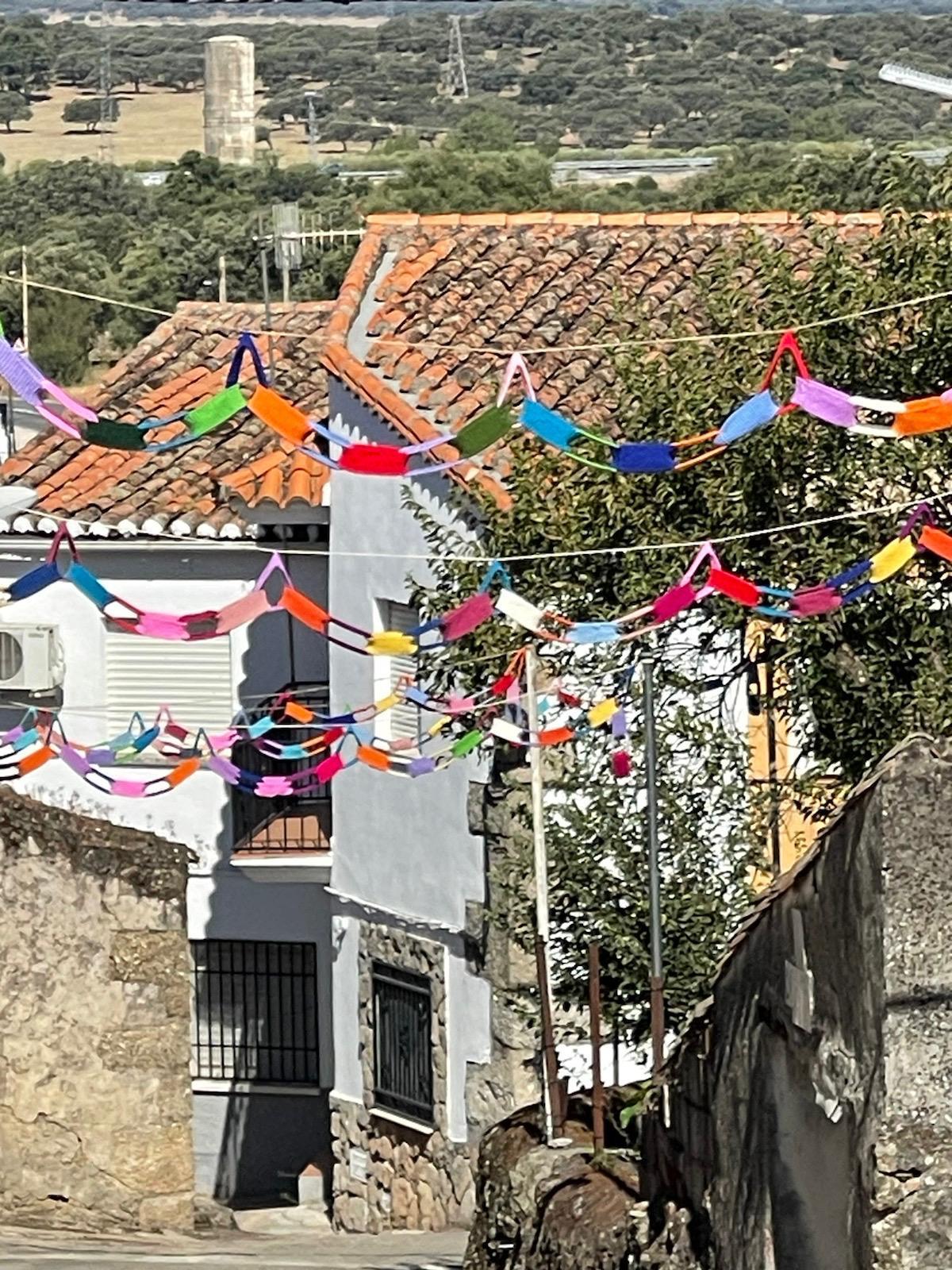Decoración de Villar de Plasencia en 2024.