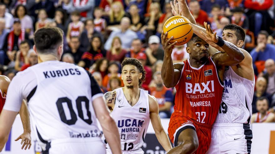 El UCAM Murcia, a medio camino