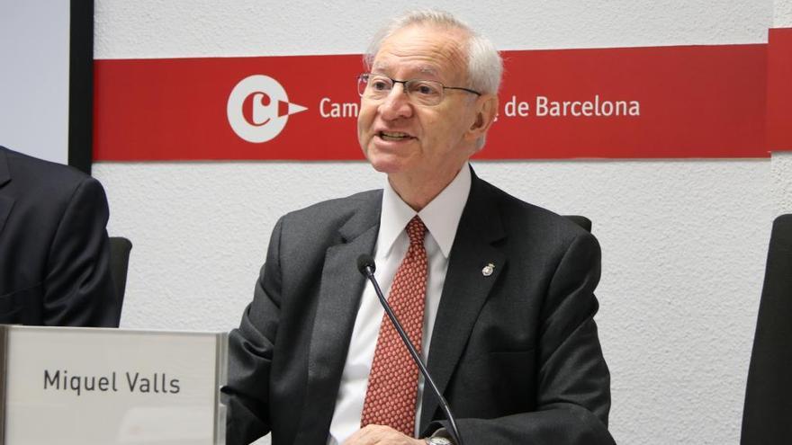 Miquel Valls, president de la Cambra de Barcelona