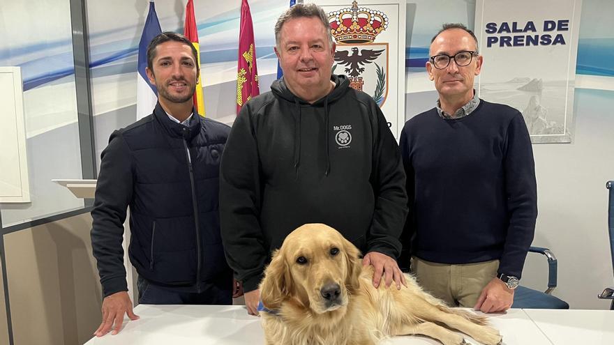 Presentación del proyecto de terapia con perros.