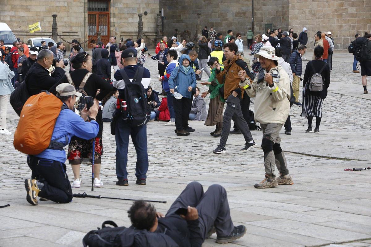 Según el INE, los turistas que visitan Galicia gastan de media 94 euros al día