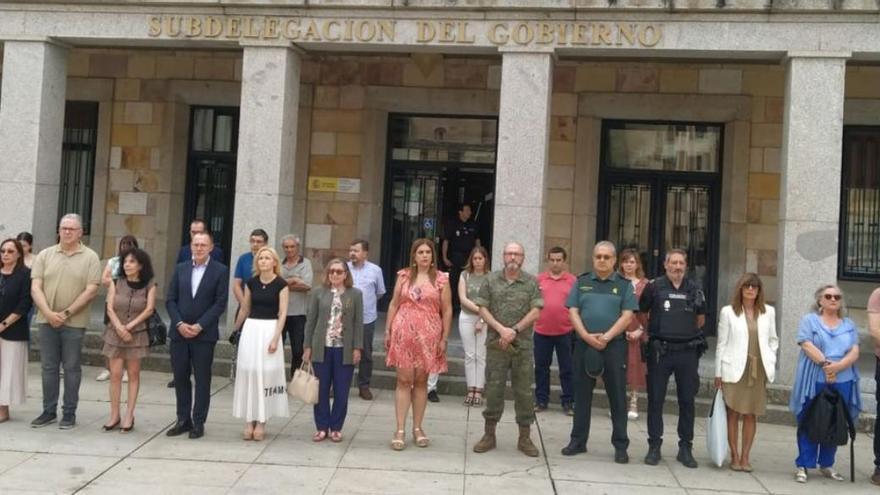 Concentración de repulsa por el último asesinato machista ocurrido en España.