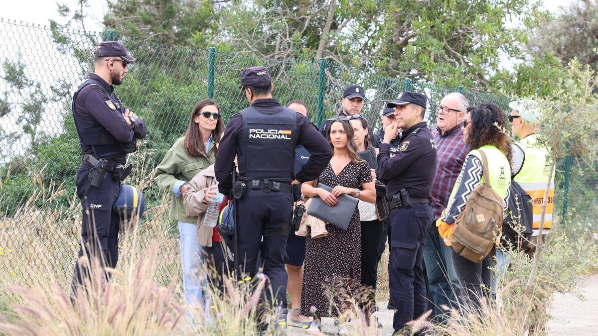 Todas las imágenes del desalojo del asentamiento chabolista del poblado de Can Misses