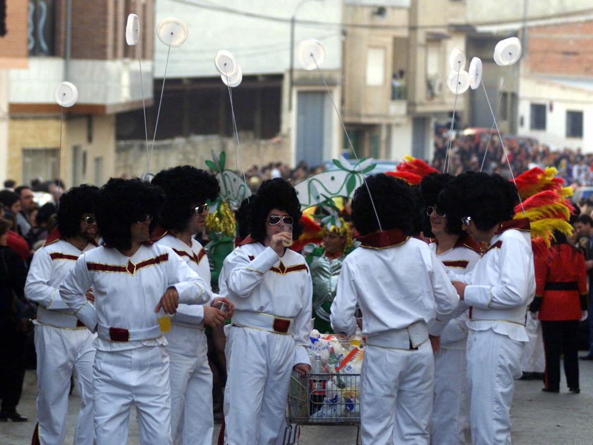 Carnavales en Villar, en una imagen de archivo.