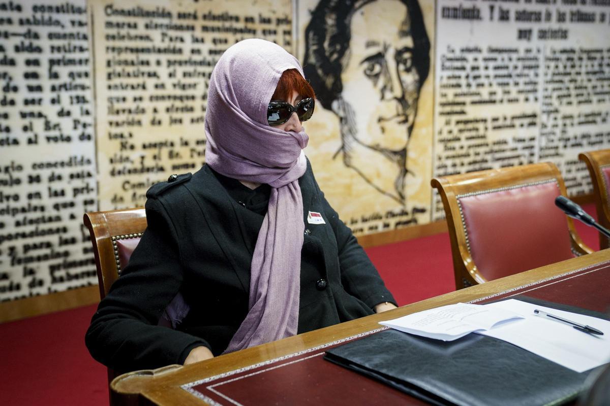 Archivo - La expareja de Koldo García, Patricia Uriz, comparece ante la comisión de investigación sobre el ‘caso Koldo’ en el Senado, a 10 de abril de 2025, en Madrid (España).