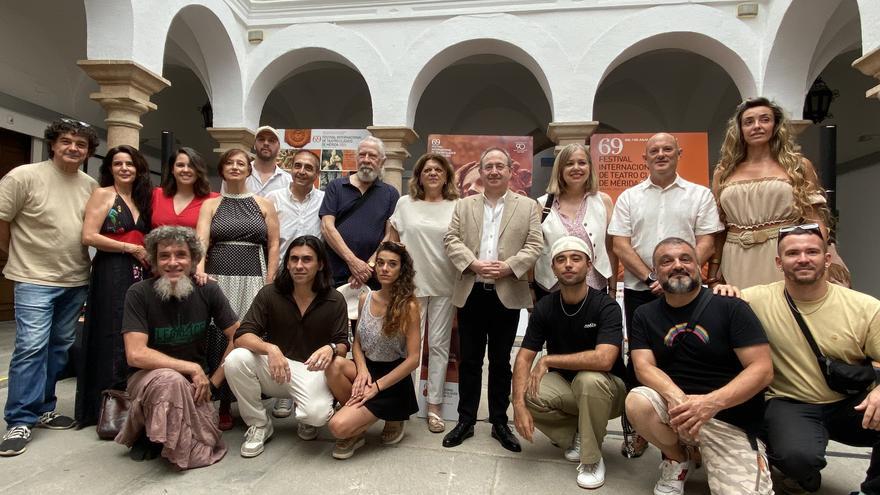 La comedia ‘El regalo de Zeus’ pone el broche de oro al Festival de Teatro de Mérida