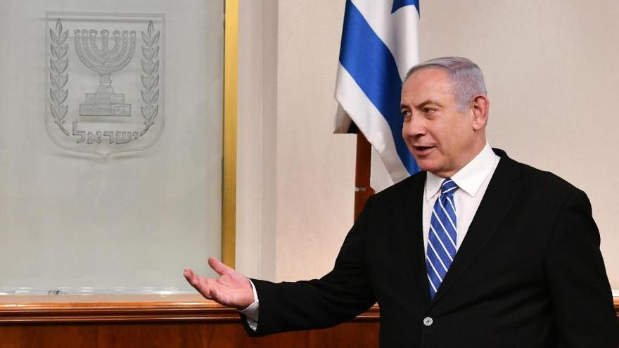 Archivo - El primer ministro de Israel, Benjamin Netanyahu , con Yossi Cohen