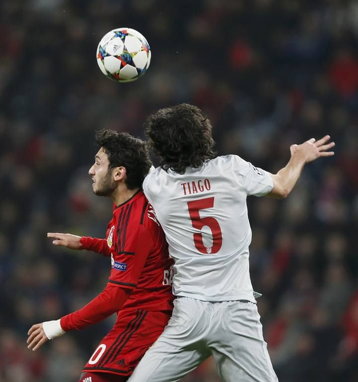 Imágenes del partido entre Bayer y Atlético