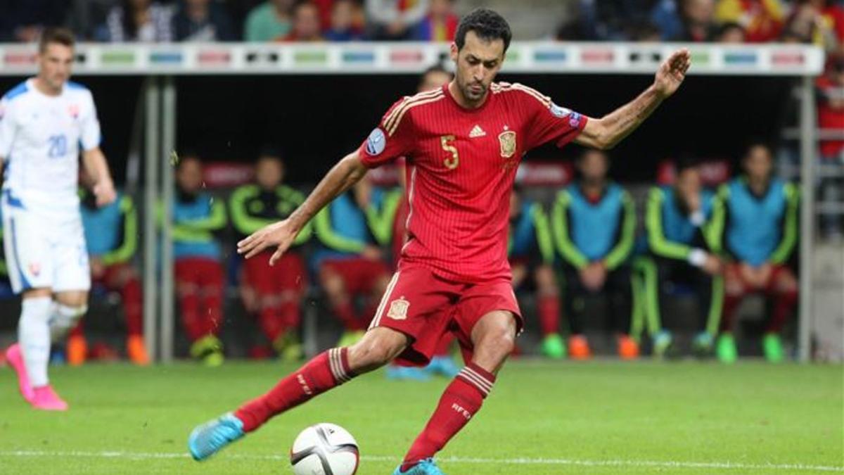 Busquets no jugará los próximos amistosos