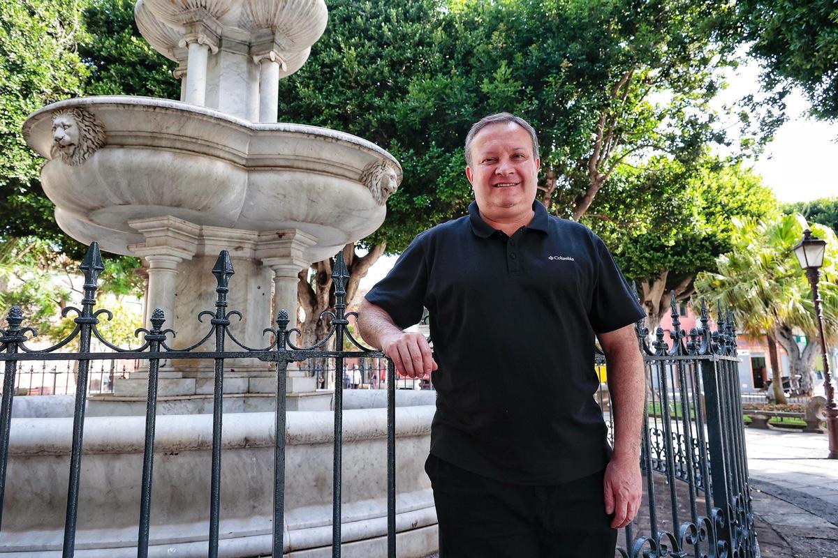 Manuel Alfonso Patarroyo, en La Laguna.