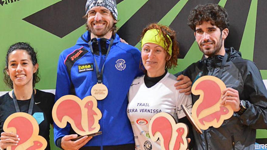 Ganadores del Trail de Chera en sus dos distancias