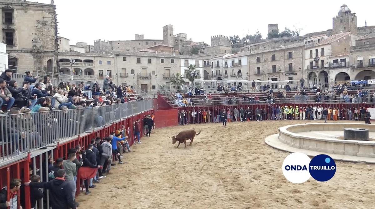 Capeas con motivo del Carnaval en Trujillo