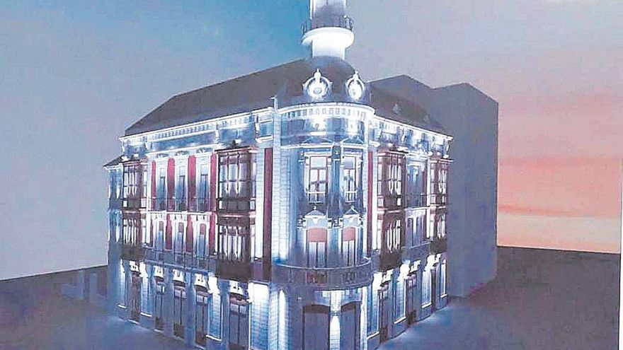 El hotel cinco estrellas gran lujo de Avilés ya tiene luz verde de Patrimonio