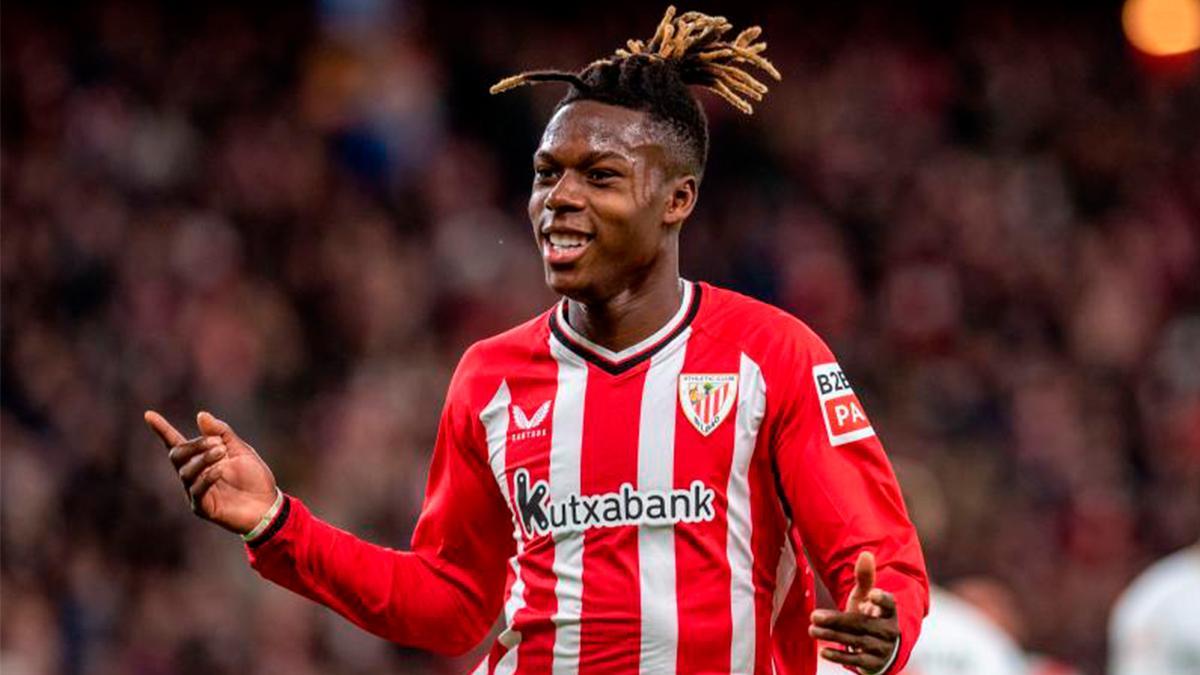 Nico Williams, goleador del Athletic