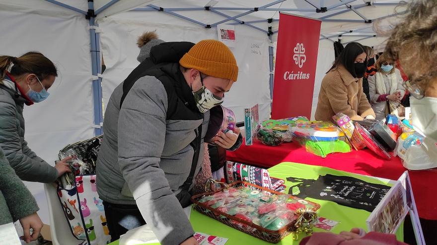 El mercado agroalimentario del campus de San Francisco.