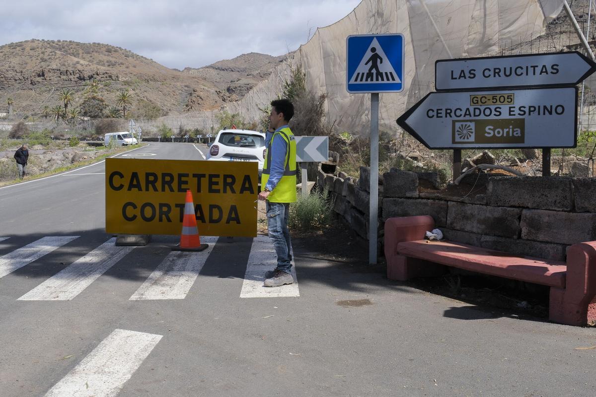 El impacto de la borrasca Therese en Mogán (Gran Canaria, 20/03/2026)