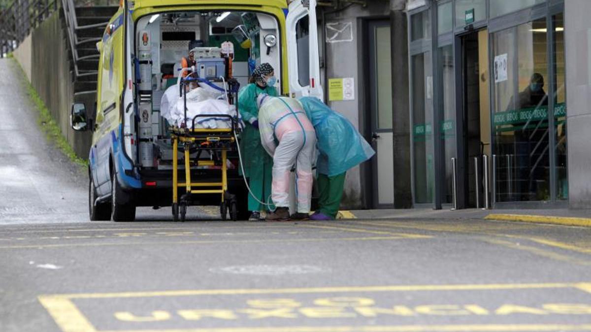 Galicia registra hoy una treintena de ingresos en hospitales
