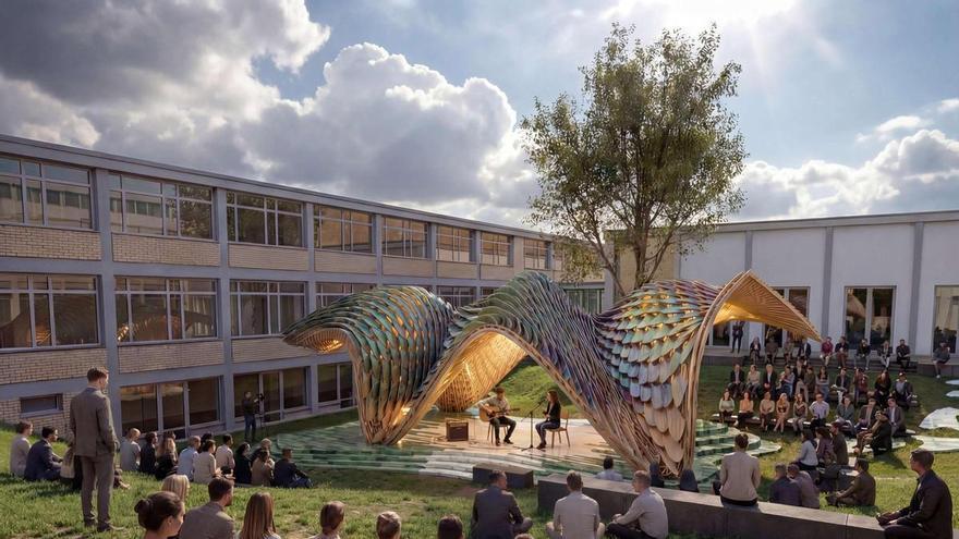 Una instalación de arquitectos valencianos representará a España en la Capitalidad Mundial del Diseño de Frankfurt Rhein-Main