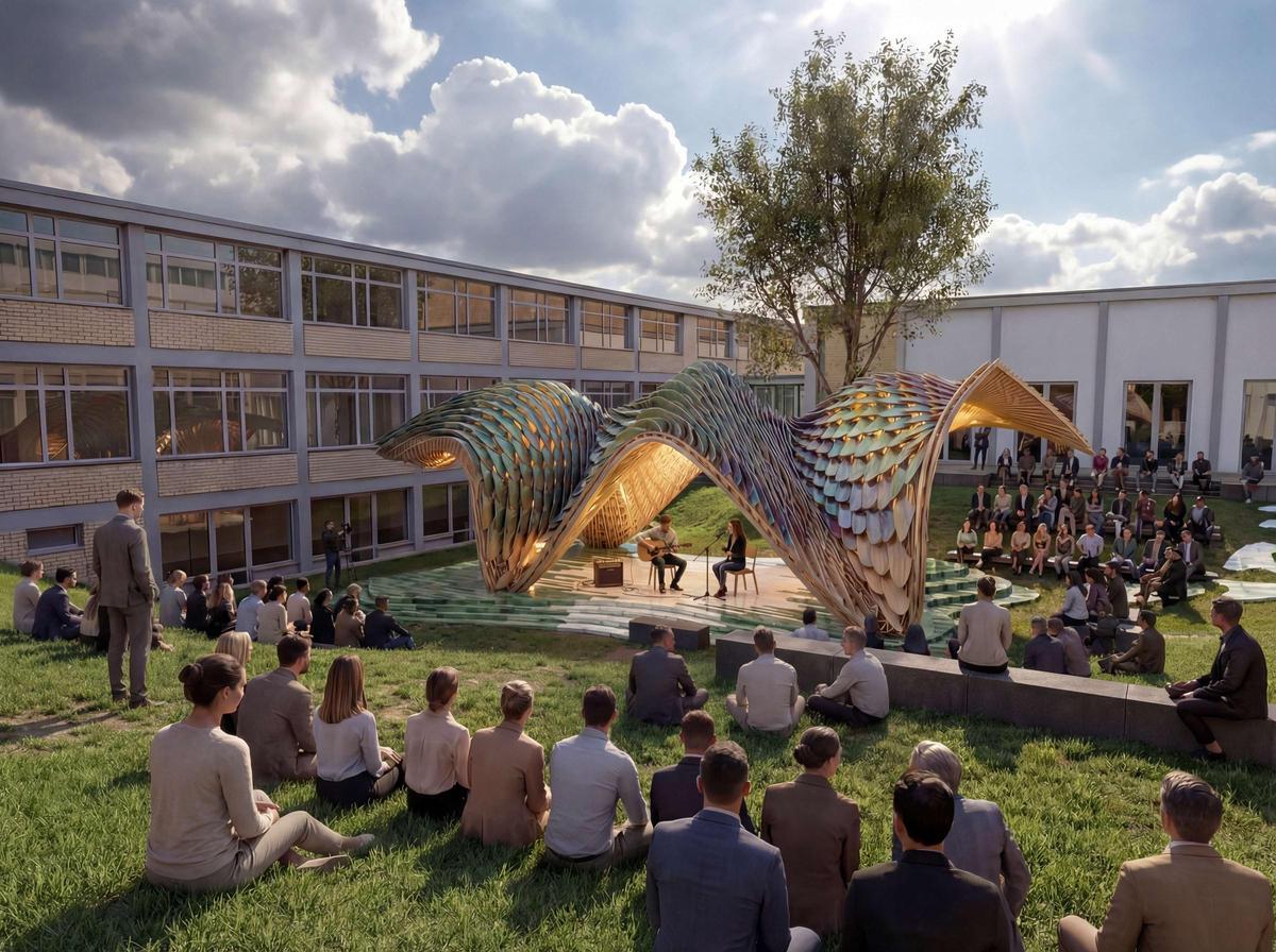 Recreación de la instalación valenciana para la Capitalidad del Diseño en Frankfurt.