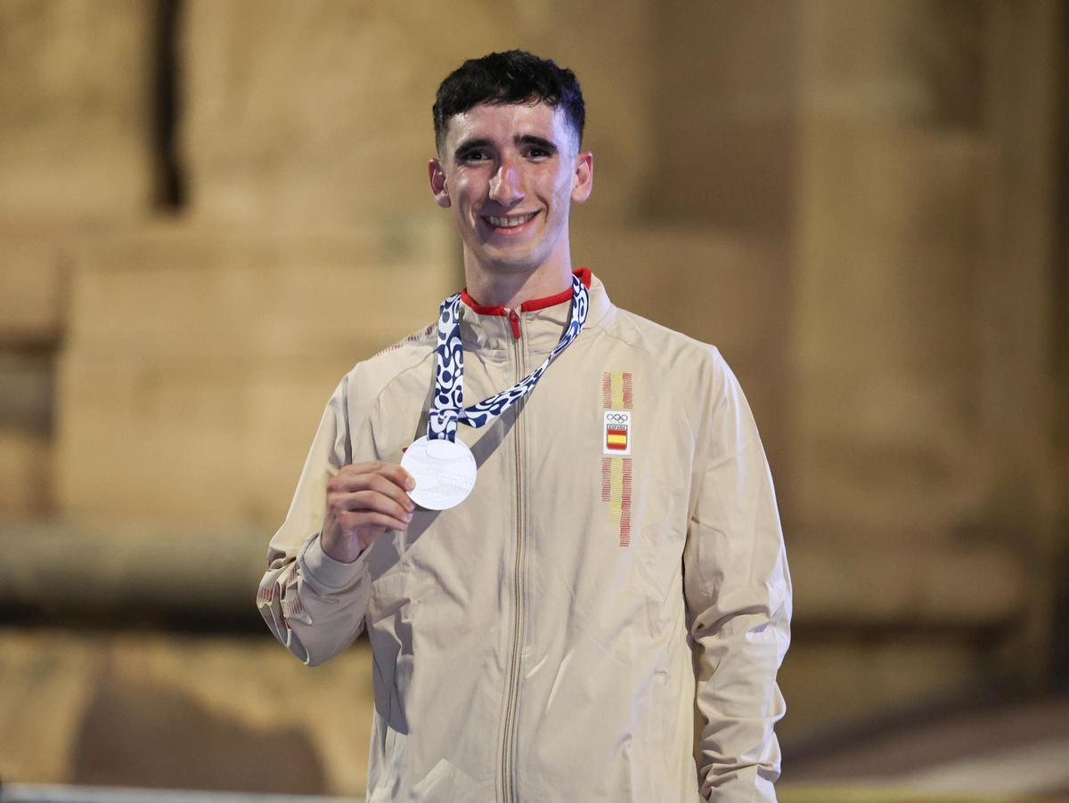 Adrián Alonso se proclama subcampeón del Mediterráneo en el maratón de patinaje.